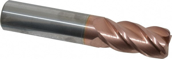 Accupro 87829347 Corner Radius End Mill 3/4" Dia, 1-1/2" LOC, 0.06" Radius, 4 Flutes, Solid Carbide