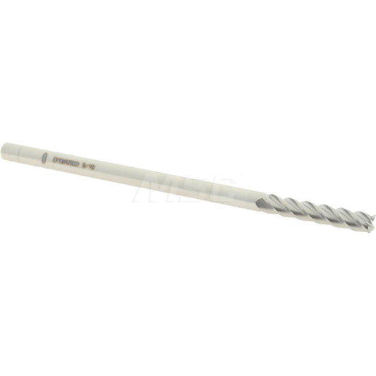 Accupro 87829388 Square End Mill 3/16'' Dia, 1'' LOC, 3/16'' Shank Dia, 4'' OAL, 4 Flutes, Solid Carbide