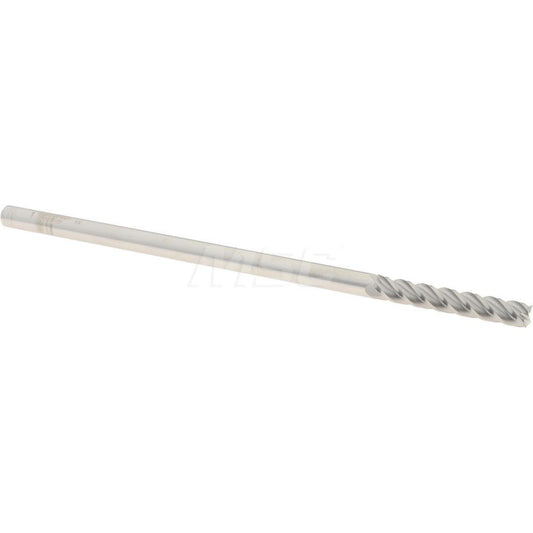 Accupro 87829479 Square End Mill 1/4'' Dia, 1-1/2'' LOC, 1/4'' Shank Dia, 6'' OAL, 4 Flutes, Solid Carbide