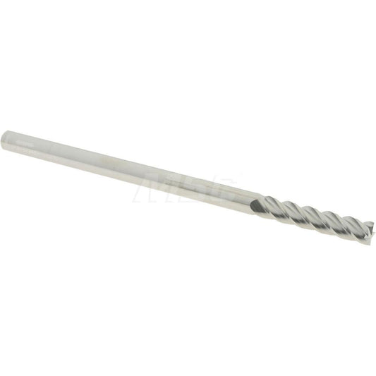 Accupro 87829487 Square End Mill 5/16'' Dia, 1-1/2'' LOC, 5/16'' Shank Dia, 6'' OAL, 4 Flutes, Solid Carbide