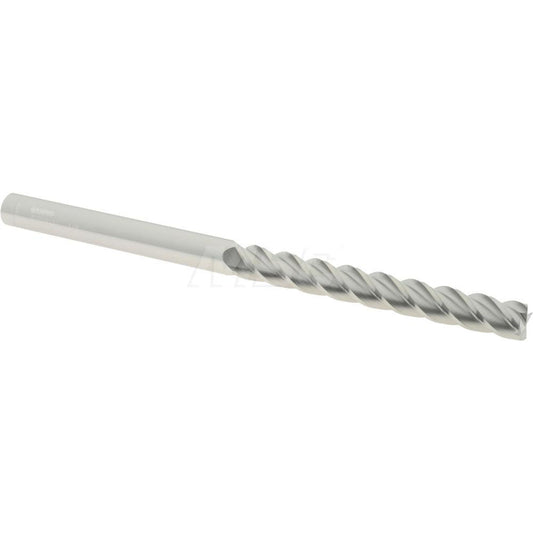 Accupro 87829537 Square End Mill 3/8'' Dia, 3'' LOC, 3/8'' Shank Dia, 6'' OAL, 4 Flutes, Solid Carbide