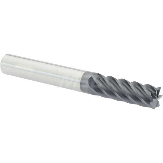 Accupro 87830022 Square End Mill 5/16'' Dia, 7/8'' LOC, 5/16'' Shank Dia, 2-1/2'' OAL, 6 Flutes, Solid Carbide