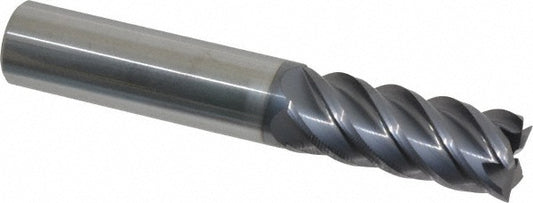 Kyocera SGS Precision Tools 32664 Square End Mill 1/2" Dia, 1-1/4" LOC, 5 Flute, Solid Carbide