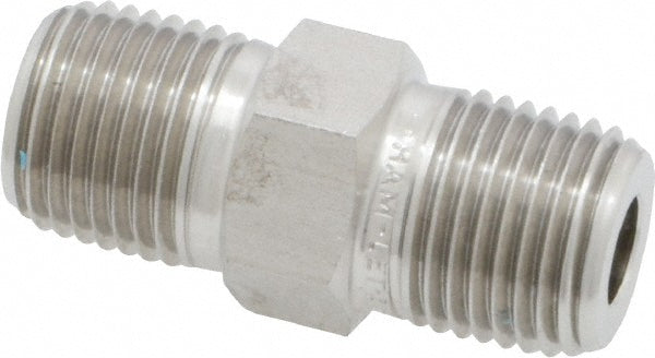 Ham-Let 3001232 Pipe Hex Plug 1/8" Fitting, 316 Stainless Steel