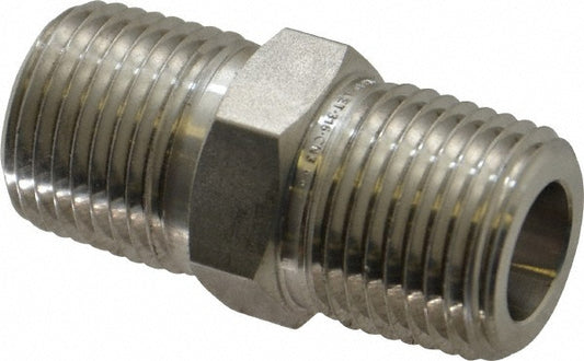 Ham-Let 3001235 Pipe Hex Plug 1/2" Fitting, 316 Stainless Steel