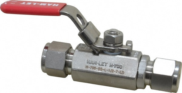 Ham-Let 3201574 2-Way Manual Ball Valve 1/2" Pipe