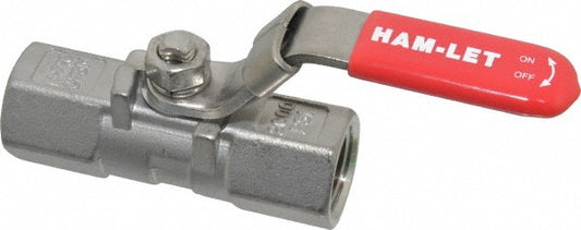 Ham-Let 3202435 2-Way Manual Ball Valve 1/2" Pipe