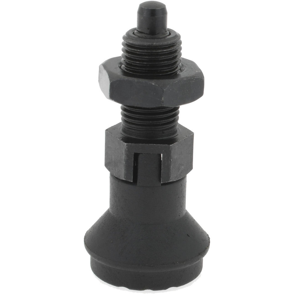 Gibraltar IPG-101-G M10x1, 15mm Thread Length, 5mm Plunger Dia, Lockout Knob Handle Indexing Plunger