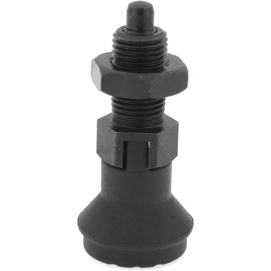 Gibraltar IPG-101-G M10x1, 15mm Thread Length, 5mm Plunger Dia, Lockout Knob Handle Indexing Plunger