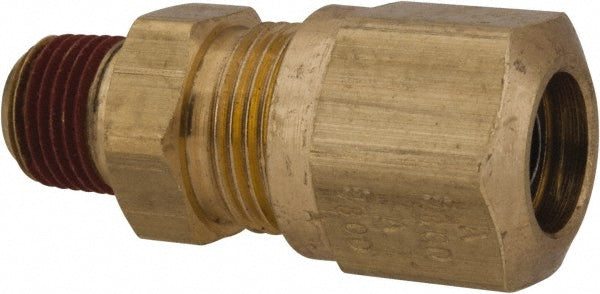 Parker VS68NTA-6-2 Compression Tube Male Connector 1/8, 3/8" Tube OD, Compression x MNPTF