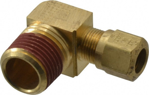 Parker VS269NTA-6-8 Compression Tube Male Elbow 1/2" Thread, Compression x MNPT