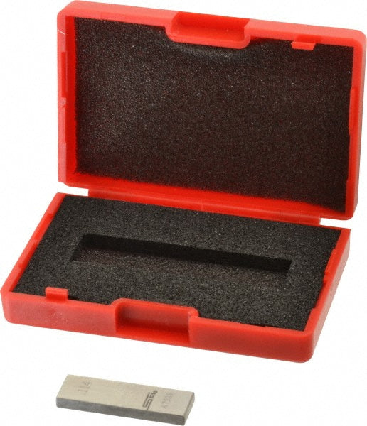 SPI 15-028-4 Rectangle Steel Gage Block 0.114", Grade AS-1