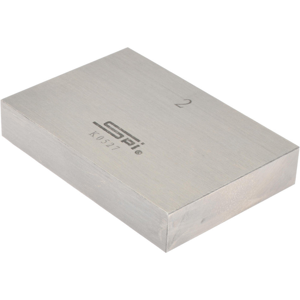 SPI 15-087-0 Rectangle Steel Gage Block 2", Grade AS-1