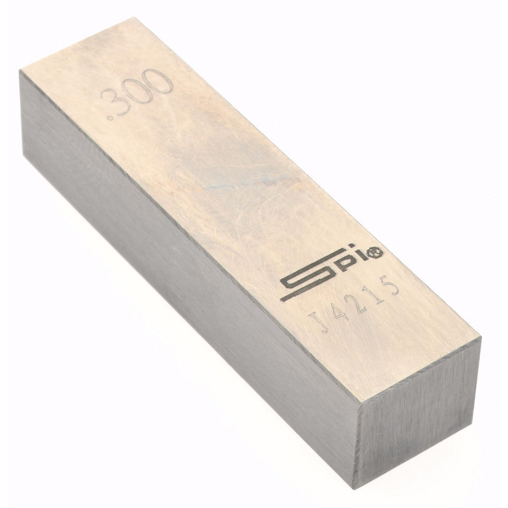 SPI 15-072-2 Rectangle Steel Gage Block 0.3", Grade AS-1