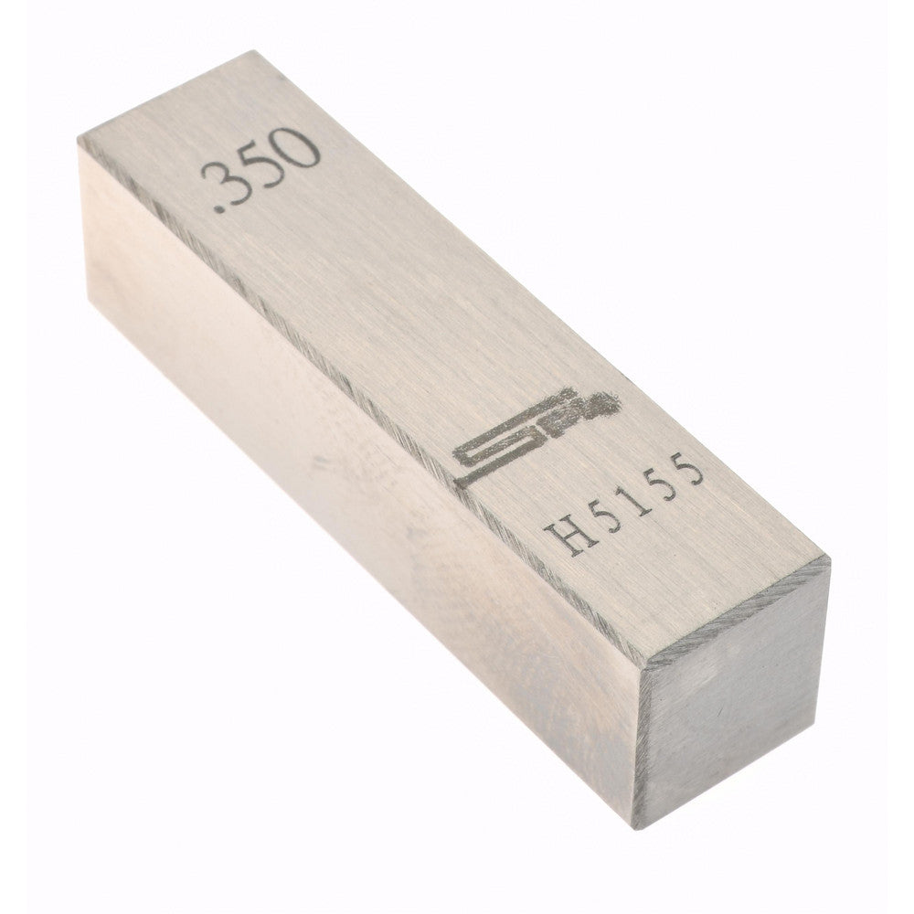 SPI 15-073-0 Rectangle Steel Gage Block 0.35", Grade AS-1