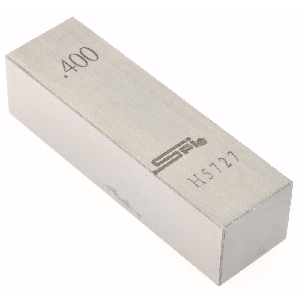 SPI 15-074-8 Rectangle Steel Gage Block 0.4", Grade AS-1