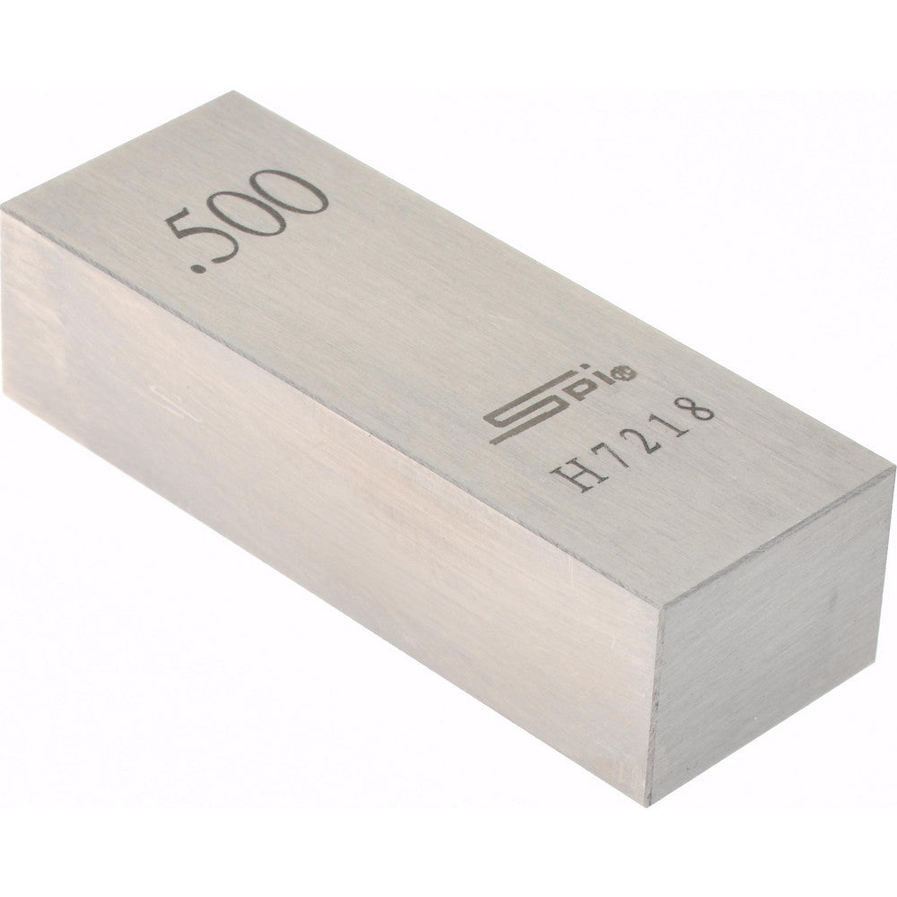 SPI 15-076-3 Rectangle Steel Gage Block 0.5", Grade AS-1