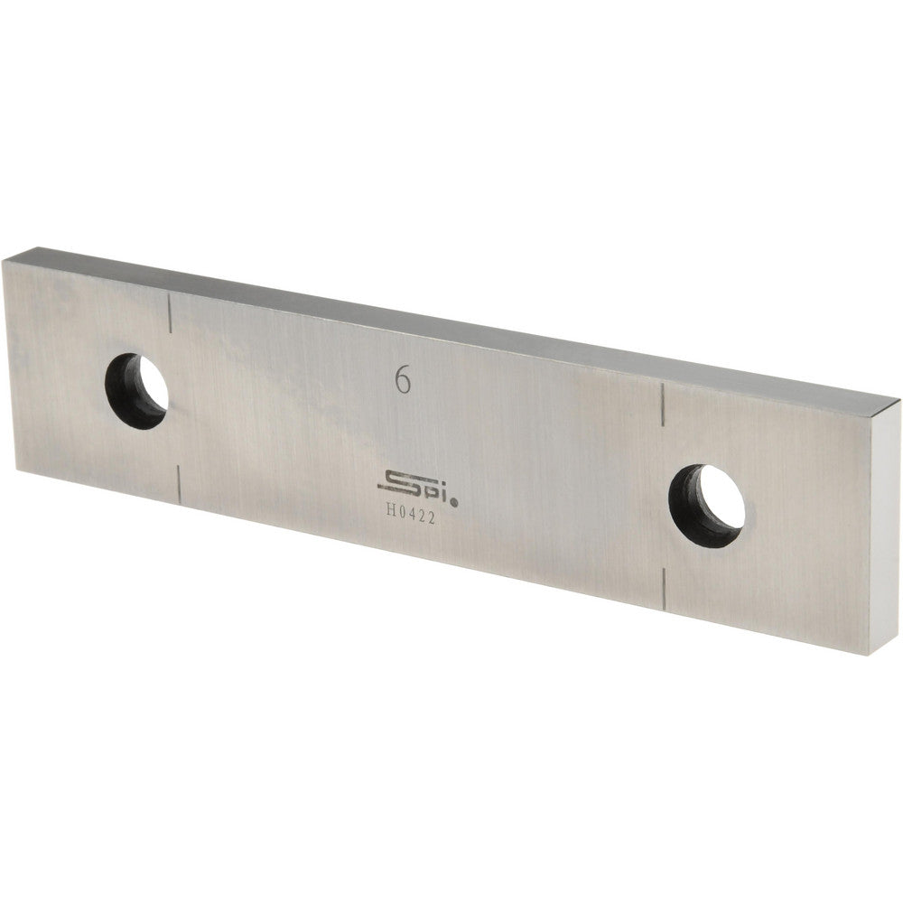 SPI 15-091-2 Rectangle Steel Gage Block 6", Grade AS-1