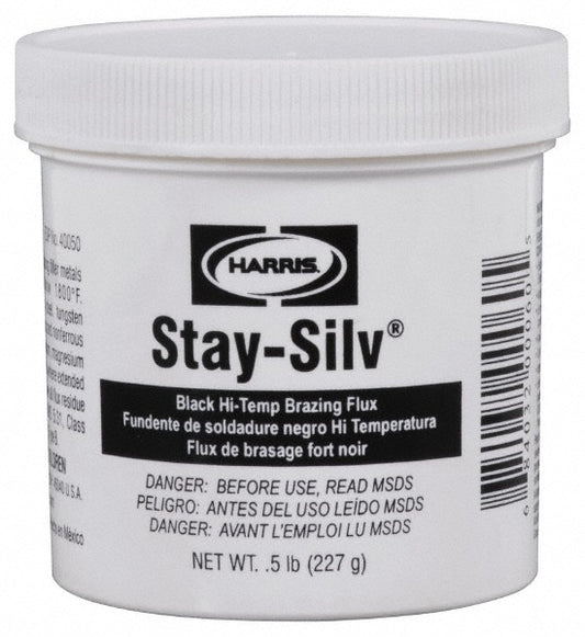 Harris Products SSBF1/2 1/2 Lb. Black Paste Flux