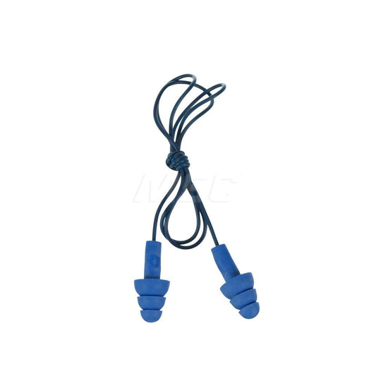 3M 7000002319 Earplug 25dB, Foam, Flanged, Push-In Stem, Corded