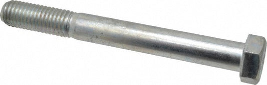 HHCS Made In USA -30145-51/2 Hex Head Cap Screw 5/8-11 x 5-1/2", Grade 5 Steel, Zinc-Plated