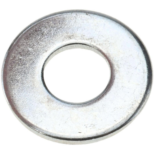 Value Collection R52000112 1/4" Screw USS Flat Washer Steel, Zinc-Plated