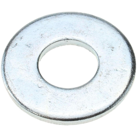 Value Collection R52000113 3/8" Screw, USS Flat Washer Grade 1010 Steel, Zinc