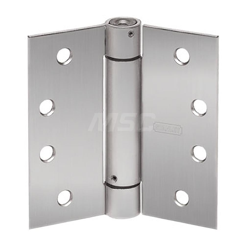 Best 711420766 Specialty Hinges Hinge Material Steel  Hinge Type Spring  Mount Type Full-Mortise  Finish Bright Brass  Load Capacity 200lb  Door Leaf Height 3.5