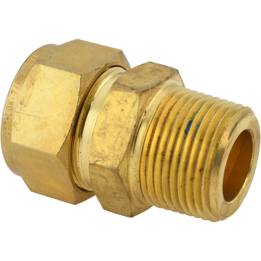 Ham-Let 3001999 Compression Tube Connector 1/8" Thread, Compression x MNPT