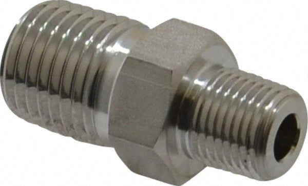 Ham-Let 3001259 Pipe Hex Plug 1/4 x 1/8" Fitting, 316 Stainless Steel
