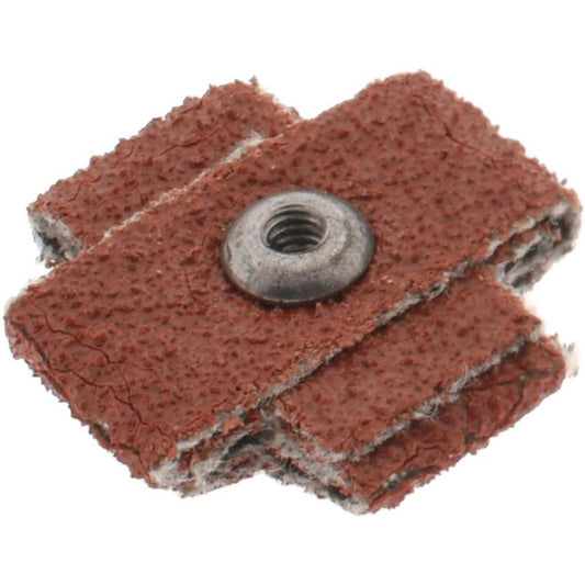 GLOBAL ABRASIVE 809775-69306 60 Grit, Medium Grade, Aluminum Oxide Cross Pad