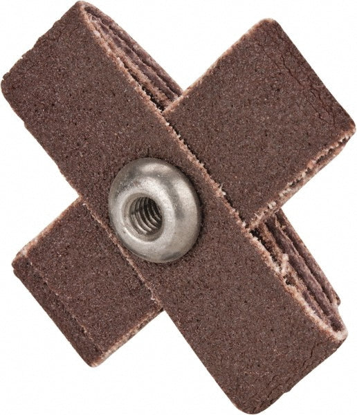 GLOBAL ABRASIVE 809775-69398 80 Grit, Medium Grade, Aluminum Oxide Cross Pad