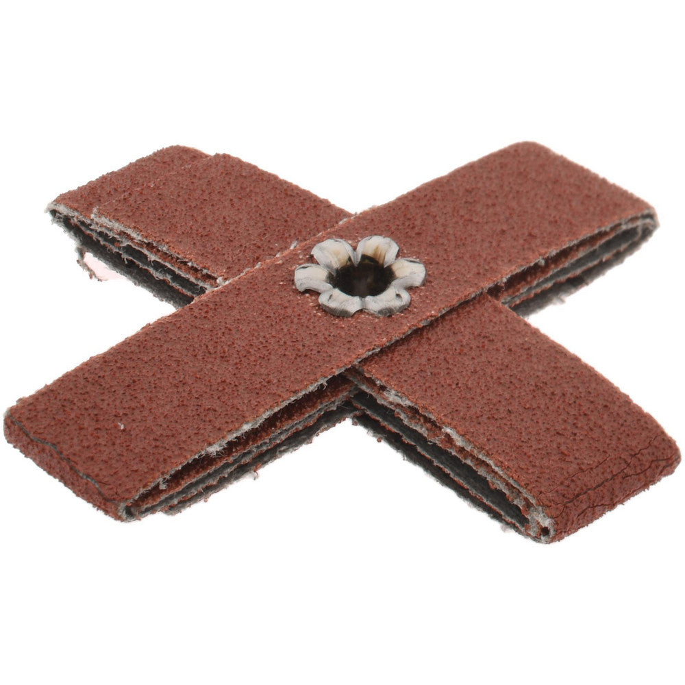 GLOBAL ABRASIVE 809775-69428 80 Grit, Medium Grade, Aluminum Oxide Cross Pad