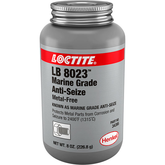 Loctite 299175 Marine Grade Anti-Seize Lubricant 8 oz Brush Top