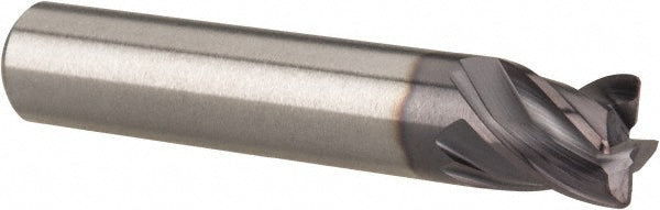 M.A. Ford 17737504A Corner Radius End Mill 3/8" Dia, 3/8" LOC, 0.03" Radius, 4 Flutes, Solid Carbide