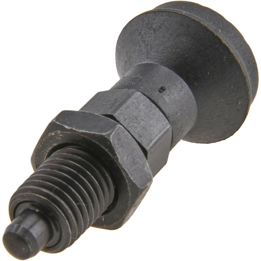Gibraltar IPG-115-G M12x1.5, 17mm Thread Length, 6mm Plunger Dia, Knob Handle Indexing Plunger