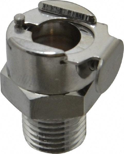 CPC Colder Products LCD10004 1/4 NPT Brass, Quick Disconnect, Valved Coupling Body