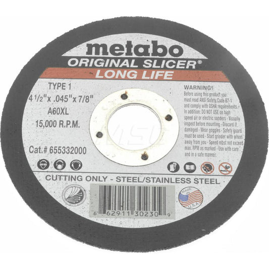 Metabo 655332000 Cut-Off Wheels