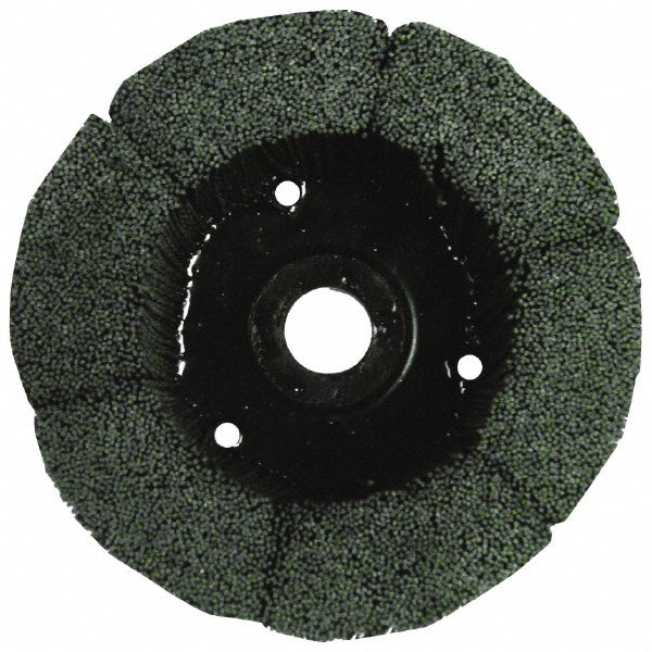 Osborn 0004703200 5" 80 Grit Silicon Carbide Straight Disc Brush