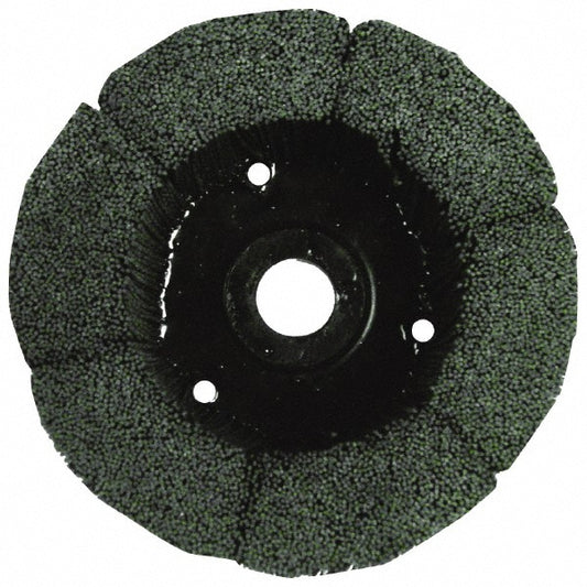 Osborn 0004703200 5" 80 Grit Silicon Carbide Straight Disc Brush