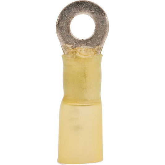 3M 7010319503 Circular Ring Terminal Partially Insulated, 12 to 10 AWG, Crimp Connection