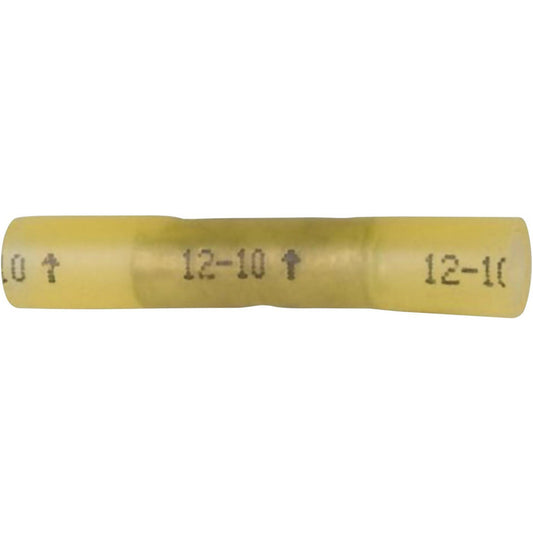 3M 7010397417 Butt Splice Terminal Partially Insulated Heat Shrink, Crimp-On Connection