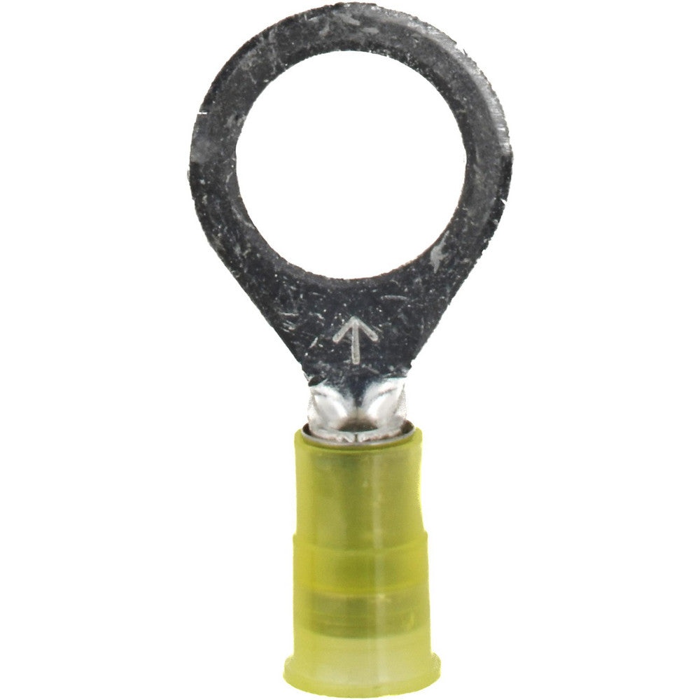 3M 7010349243 Circular Ring Terminal Partially Insulated, 12 to 10 AWG, Crimp Connection