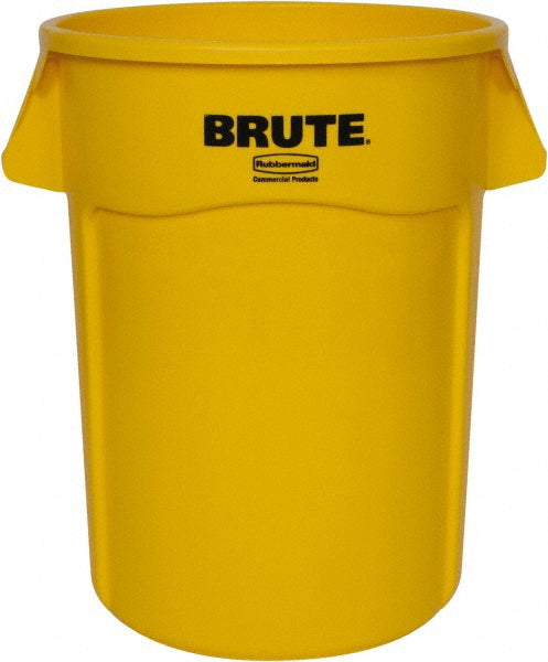 Rubbermaid FG261000YEL Trash Can 10 gal, Round, Yellow
