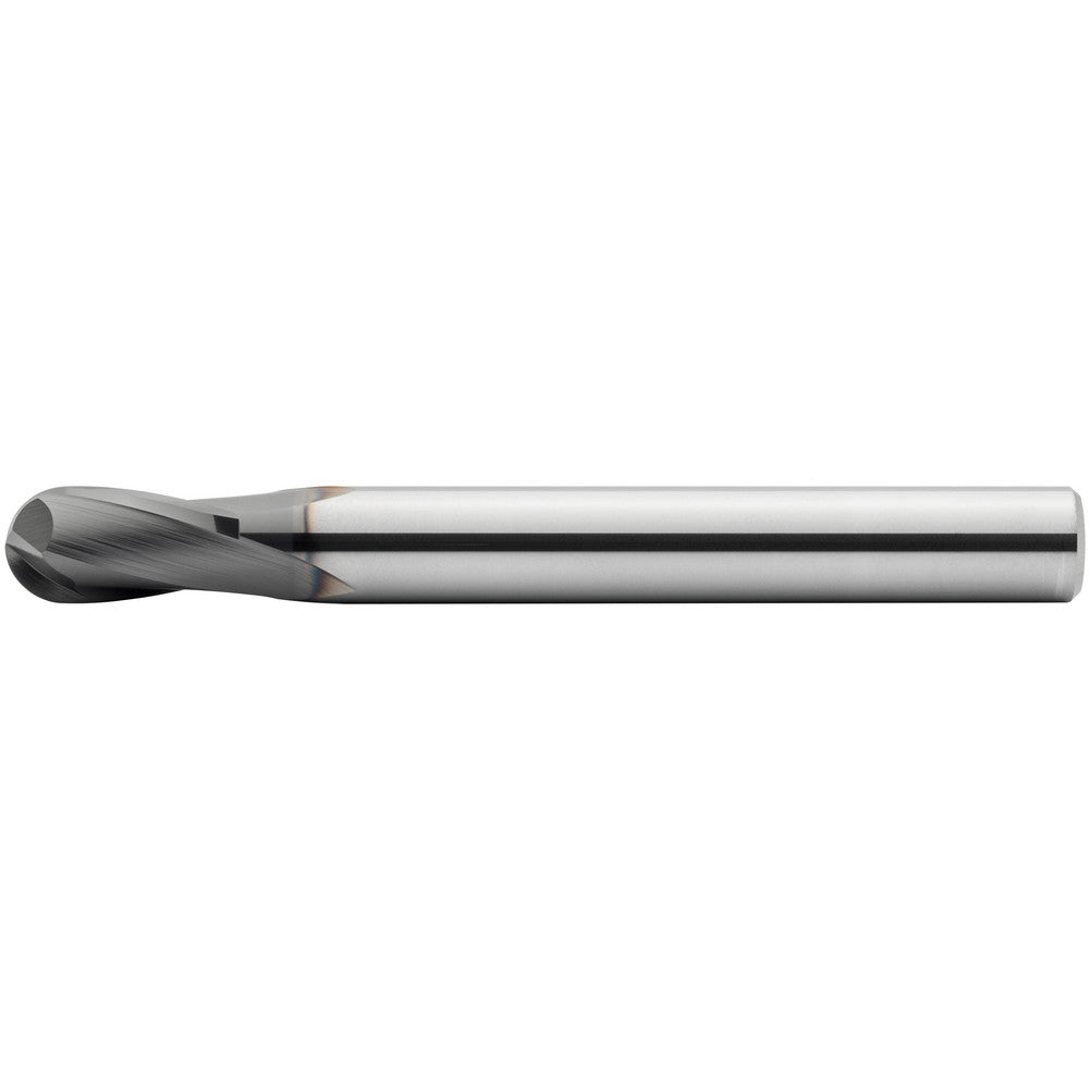 Mitsubishi 10568149 Ball End Mill 10.00 mm Dia, 18.00 mm LOC, 2 Flute, Solid Carbide