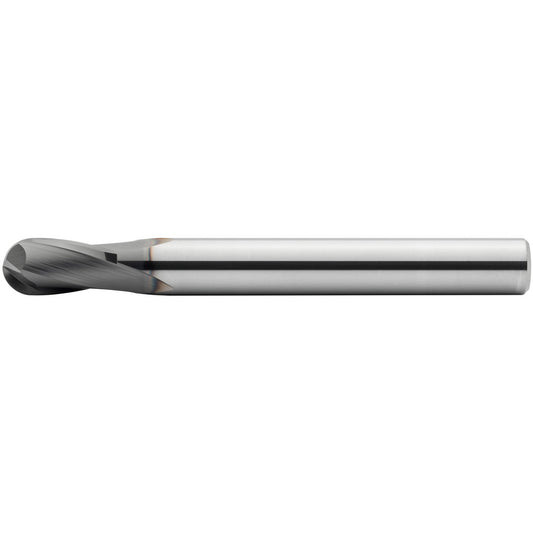 Mitsubishi 10568019 Ball End Mills Mill Diameter (Decimal Inch) 0.1575  Mill Diameter (mm) 4.00  Number Of Flutes 2  End Mill Material Solid Carbide  Length of Cut (Decimal Inch) 0.1575  Length of Cut (mm) 4.00