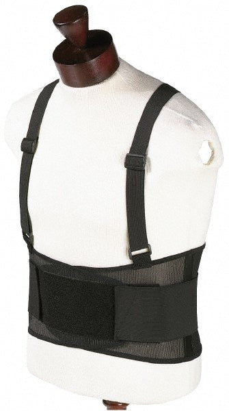 OccuNomix 611-063 Back Support Belt with Adjustable Shoulder Straps, Medium, 33 to 37" Waist, 8-1/4" Belt Width
