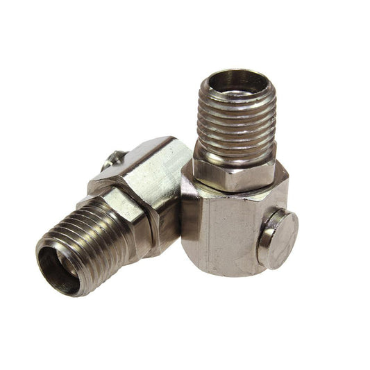 Coilhose Pneumatics LMM0404S Pneumatic Swivel Fitting 1/4" Male NPT, 11/16" Body Dia