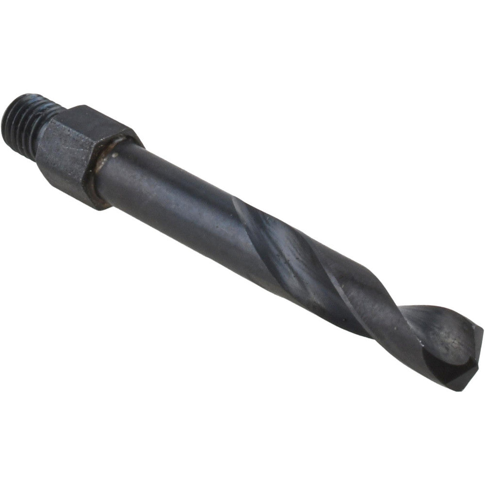 Hertel 953HS1/4LS-209 Threaded Shank Drill Bit 1/4" Dia, 135 &deg Point, 1/4-28 Shank, High Speed Steel
