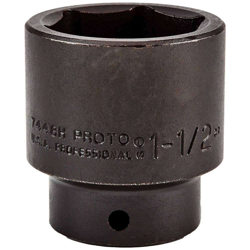 Proto J7448H Impact Socket 1/2" Drive, 1-1/2" Socket, Hex Drive